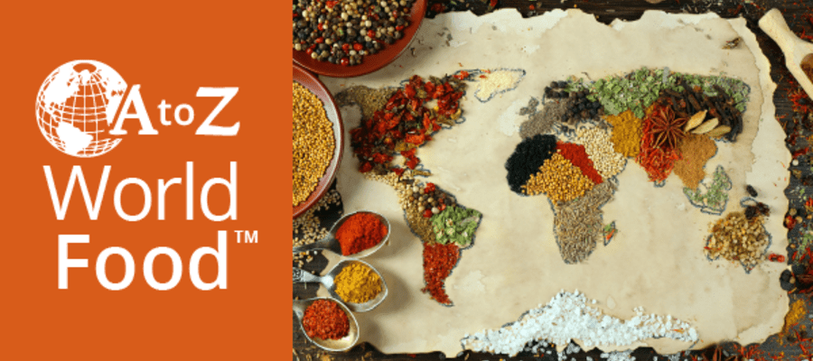 A to Z world food