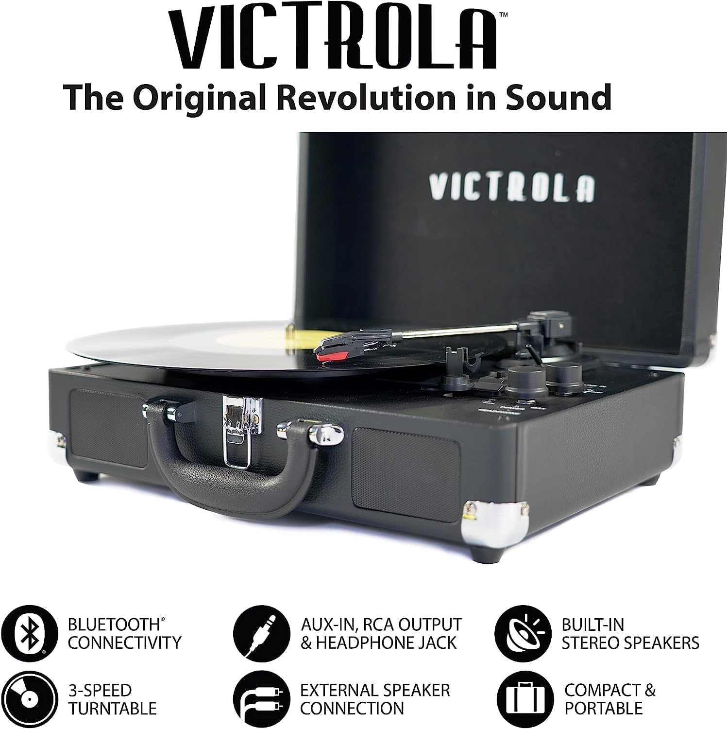 picture of victrola record player